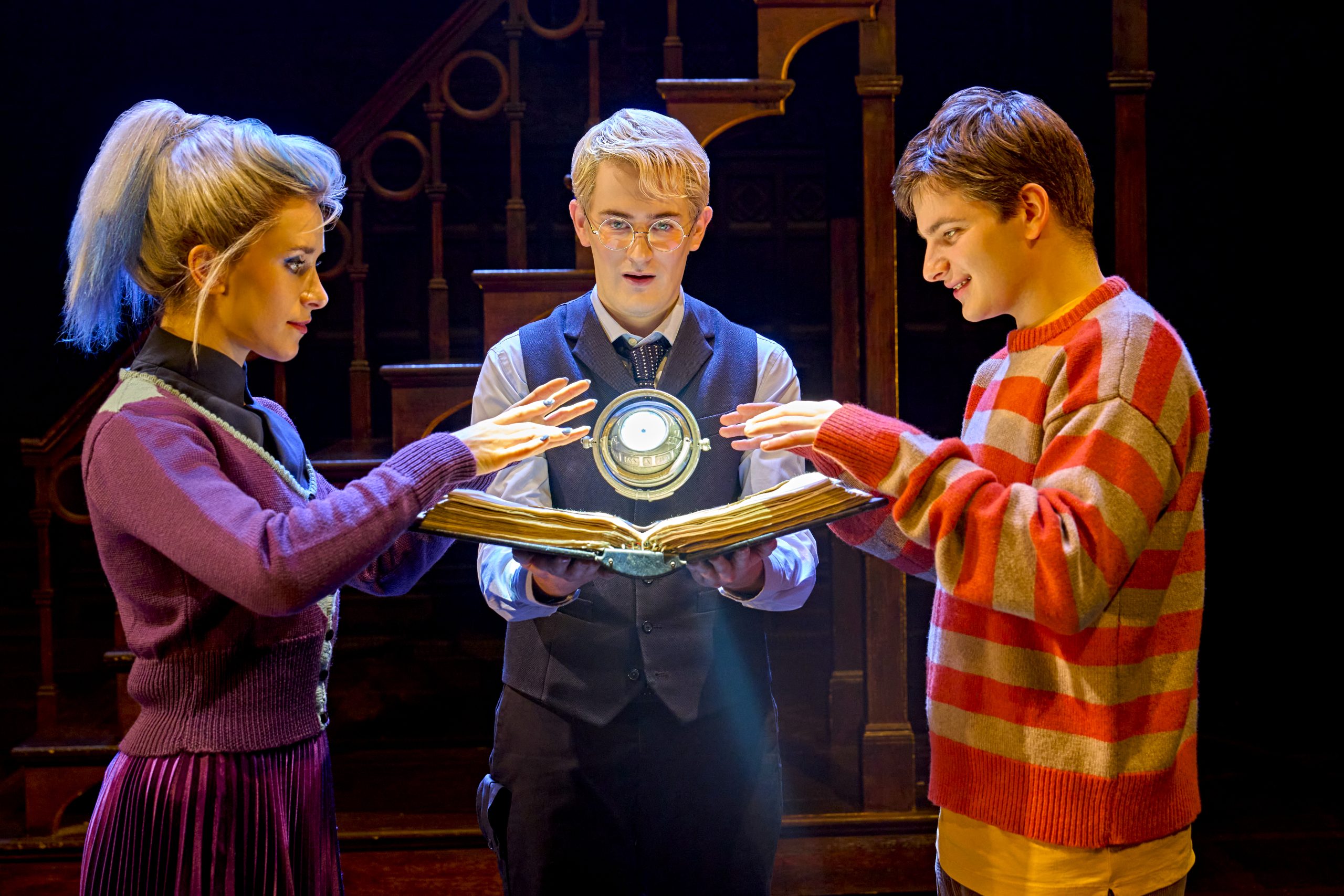 Harry Potter and the Cursed Child - kids around time turner