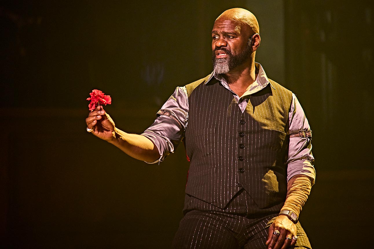 Chris Jarman as King Hades in Hadestown