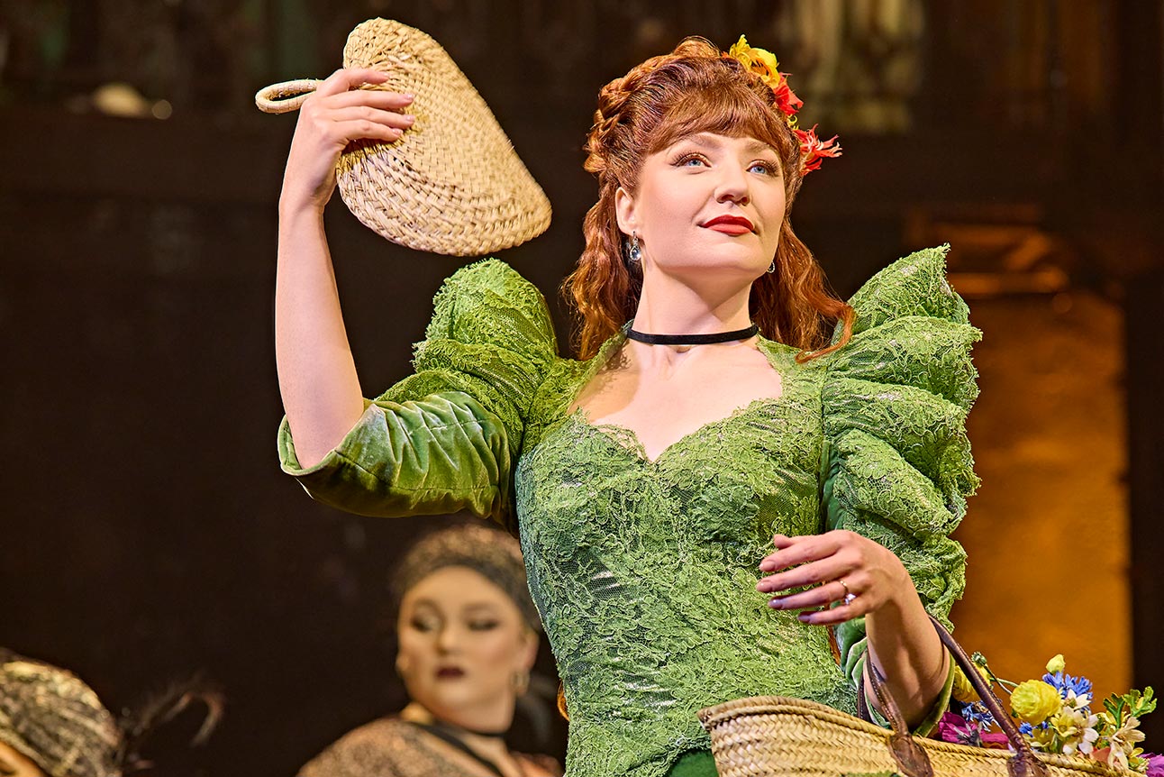 Nicola Roberts as Persephone in Hadestown