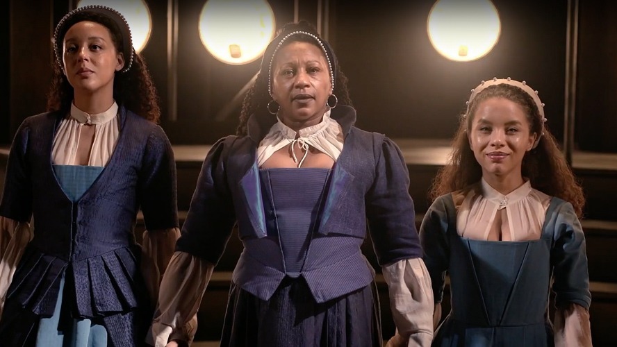Emilia - West End Trailer screen