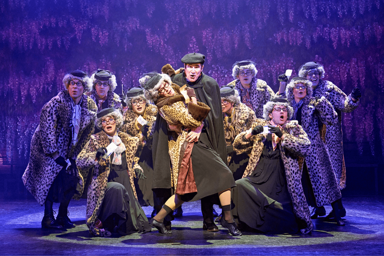 Richard Kind as Max who is seducing his elderly investors