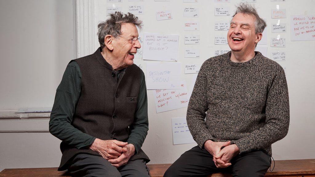 Philip Glass and Phelim McDermott