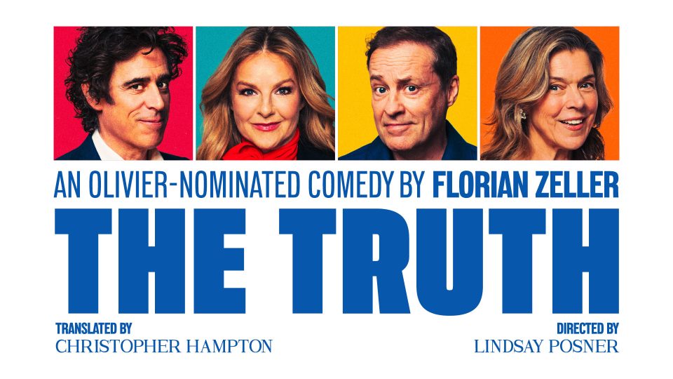Stephen Mangan, Ardal O’Hanlon, Sarah Hadland and Janie Dee in Florian Zeller's The Truth