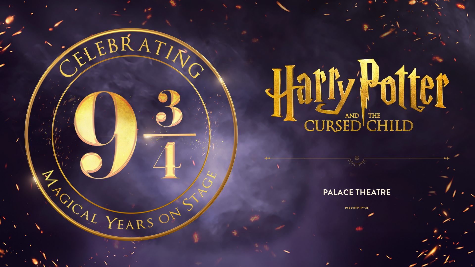 Harry Potter and the Cursed Child - 9 3/4 years!