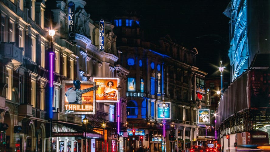 Shaftesbury Avenue London Theatre