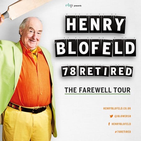 HENRY BLOFELD: 78 RETIRED