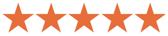 Five orange stars